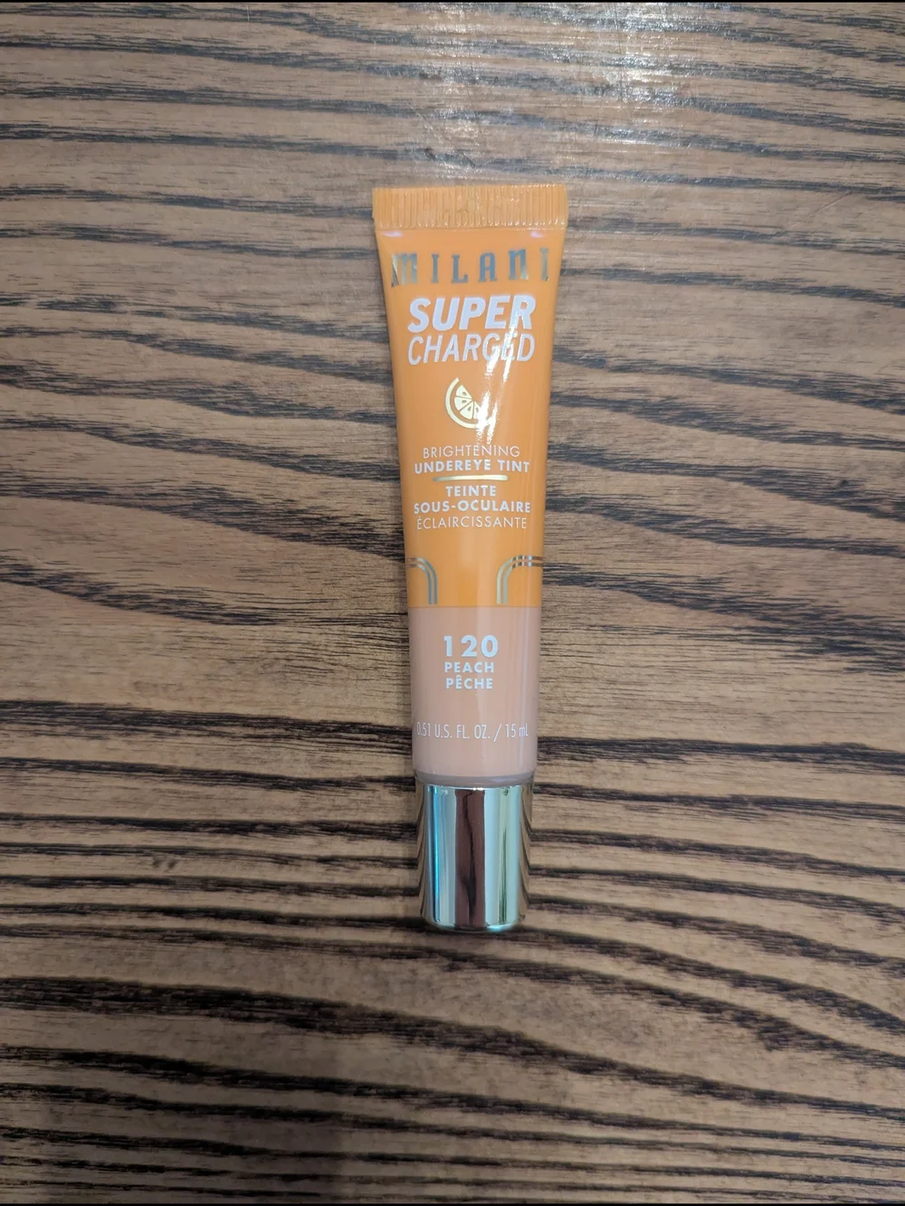 Milani Supercharged Brightening Undereye Tint 120 Peach .51 fl oz